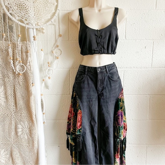 NWT Free People Just Fills Low Rise Wide Leg Jeans - Picture 9 of 13